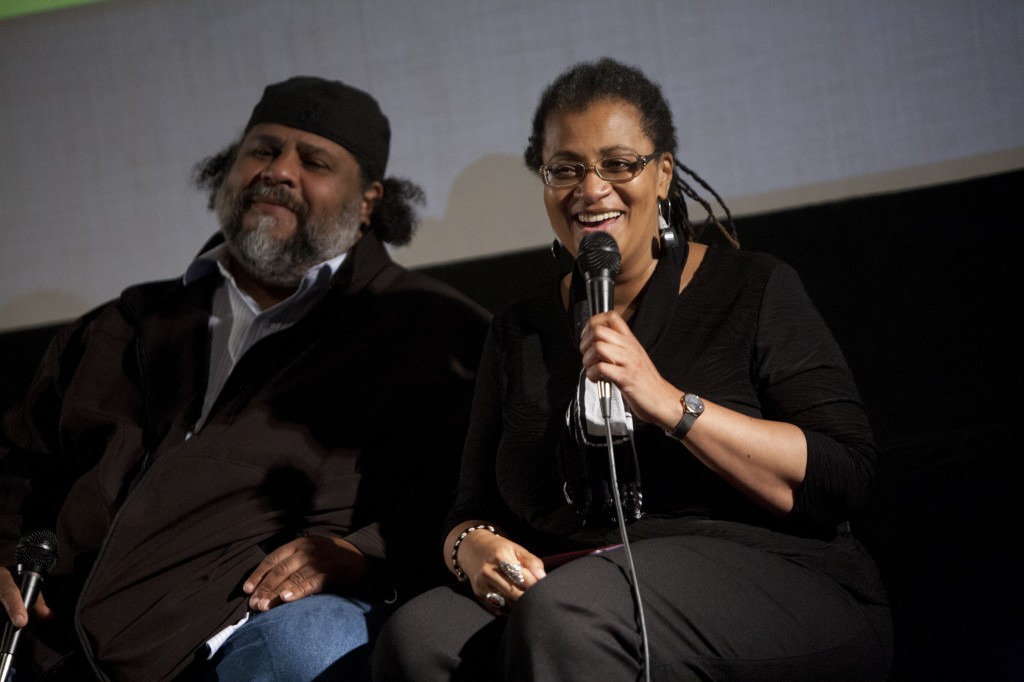Derrick Evans and Judy Hatcher at the San Francisco Green Film Festival